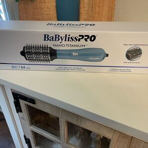 BaBylissPRO Nano Titanium Hair Brush - Blue